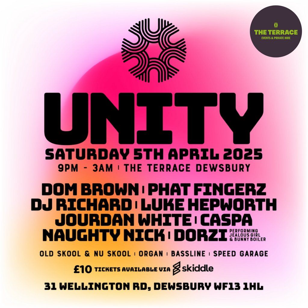 Unity Bassline Speed Garage Event