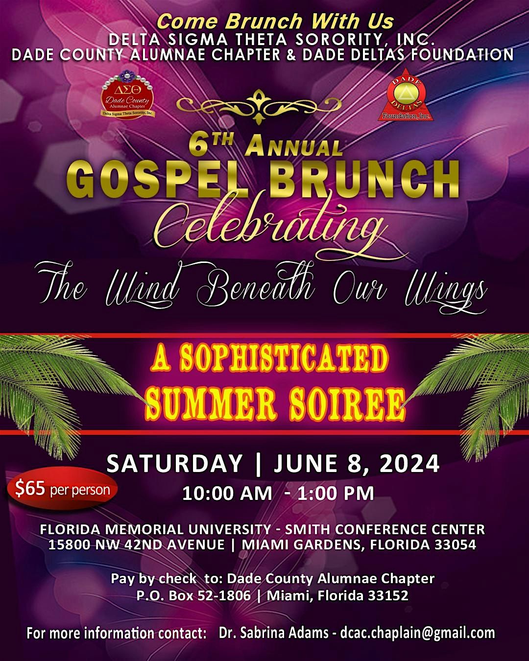 6th Annual Gospel Brunch: Celebrating the Wind Beneath Our Wings