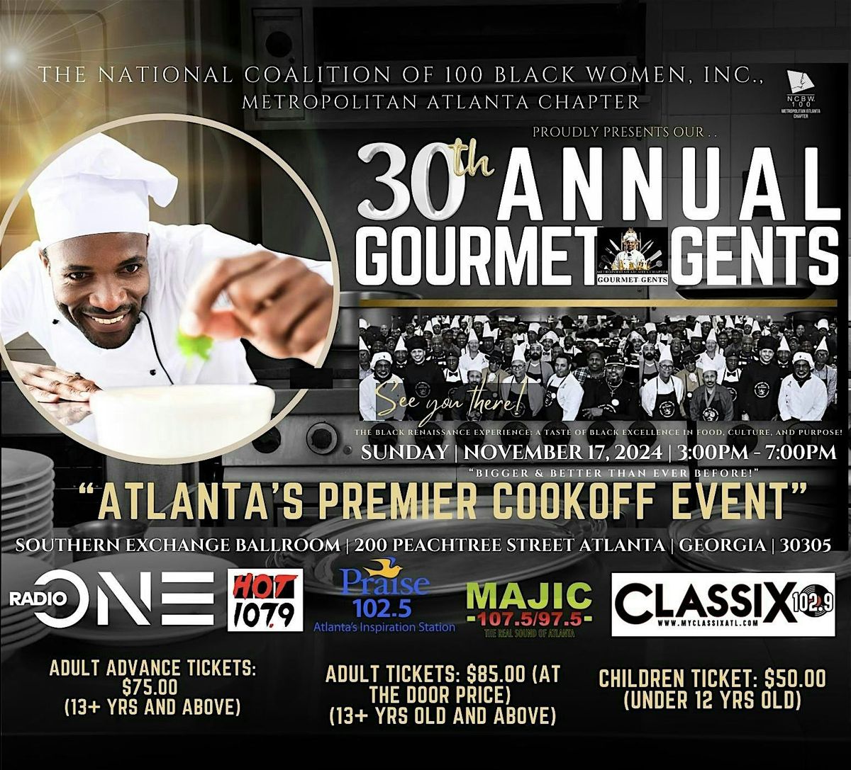 30th Annual Gourmet Gents