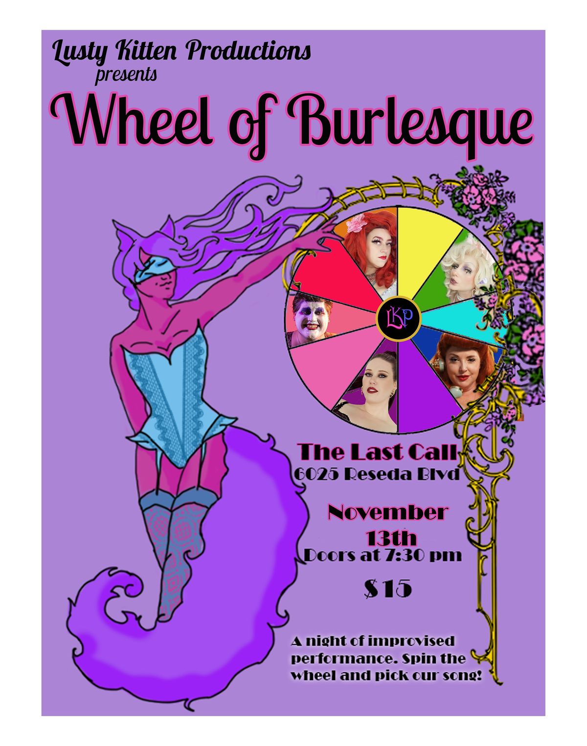 Wheel of Burlesque!