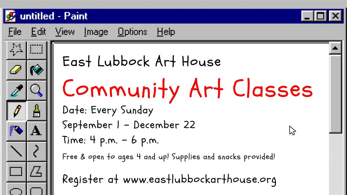 Community Art Classes