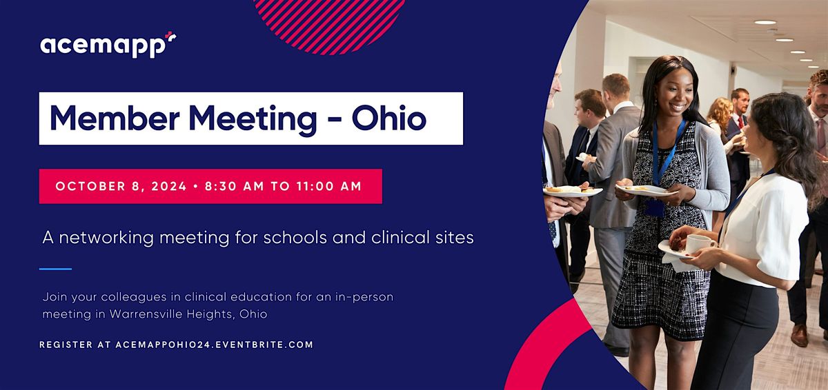 ACEMAPP Member Meeting - Ohio