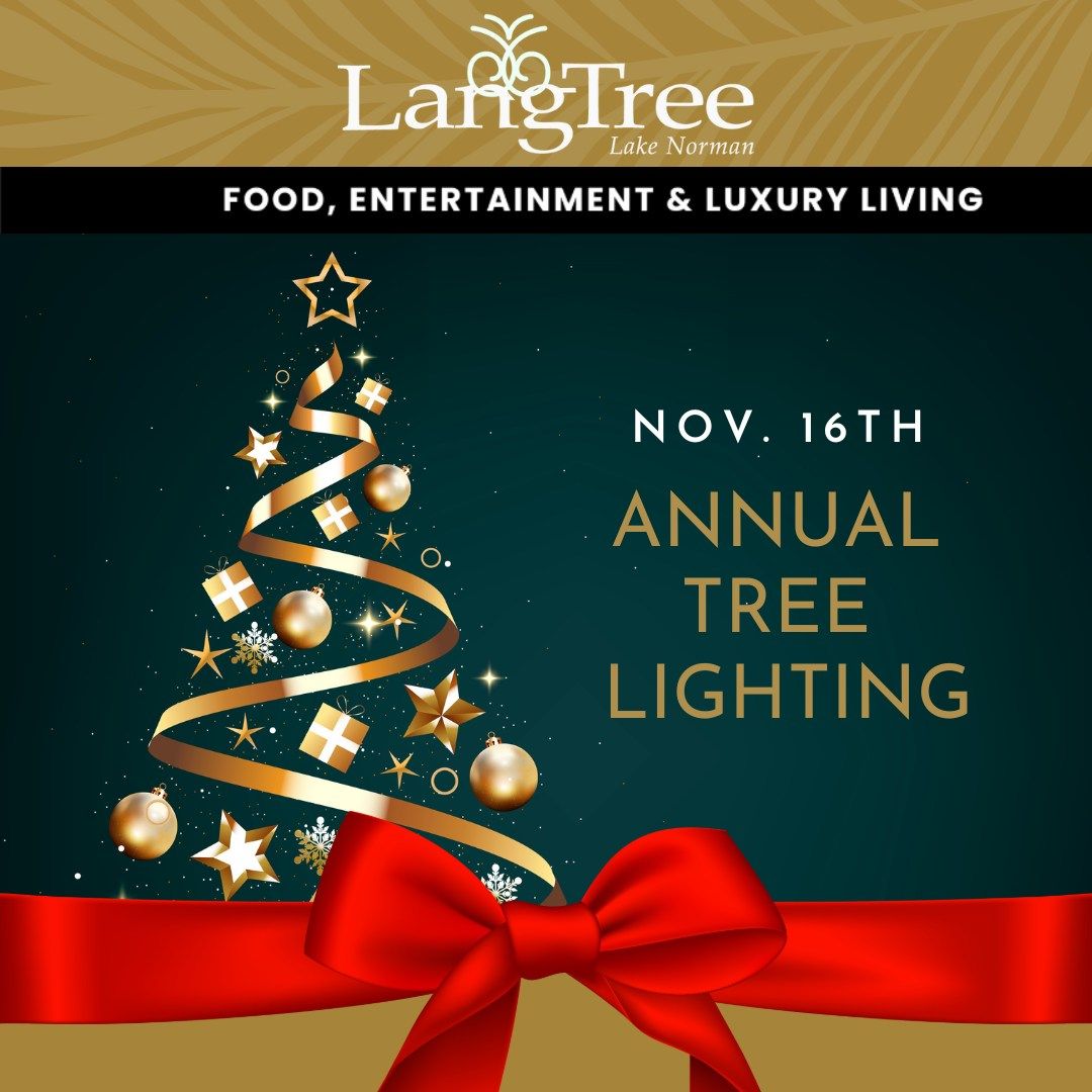 Annual Tree Lighting at LangTree Lake Norman