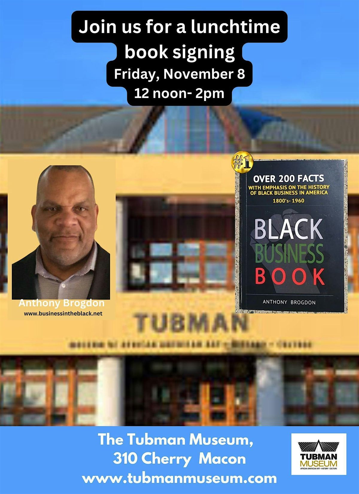 Author of America's #1 black business history book is coming to Macon, GA