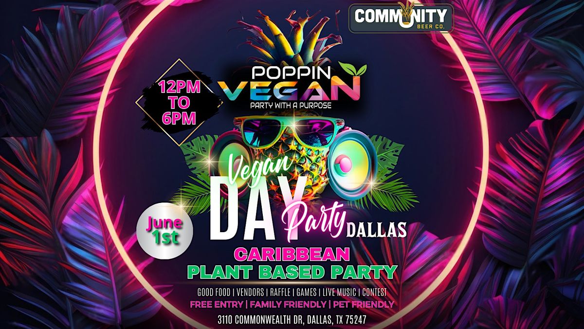 Vegan Day Party Dallas