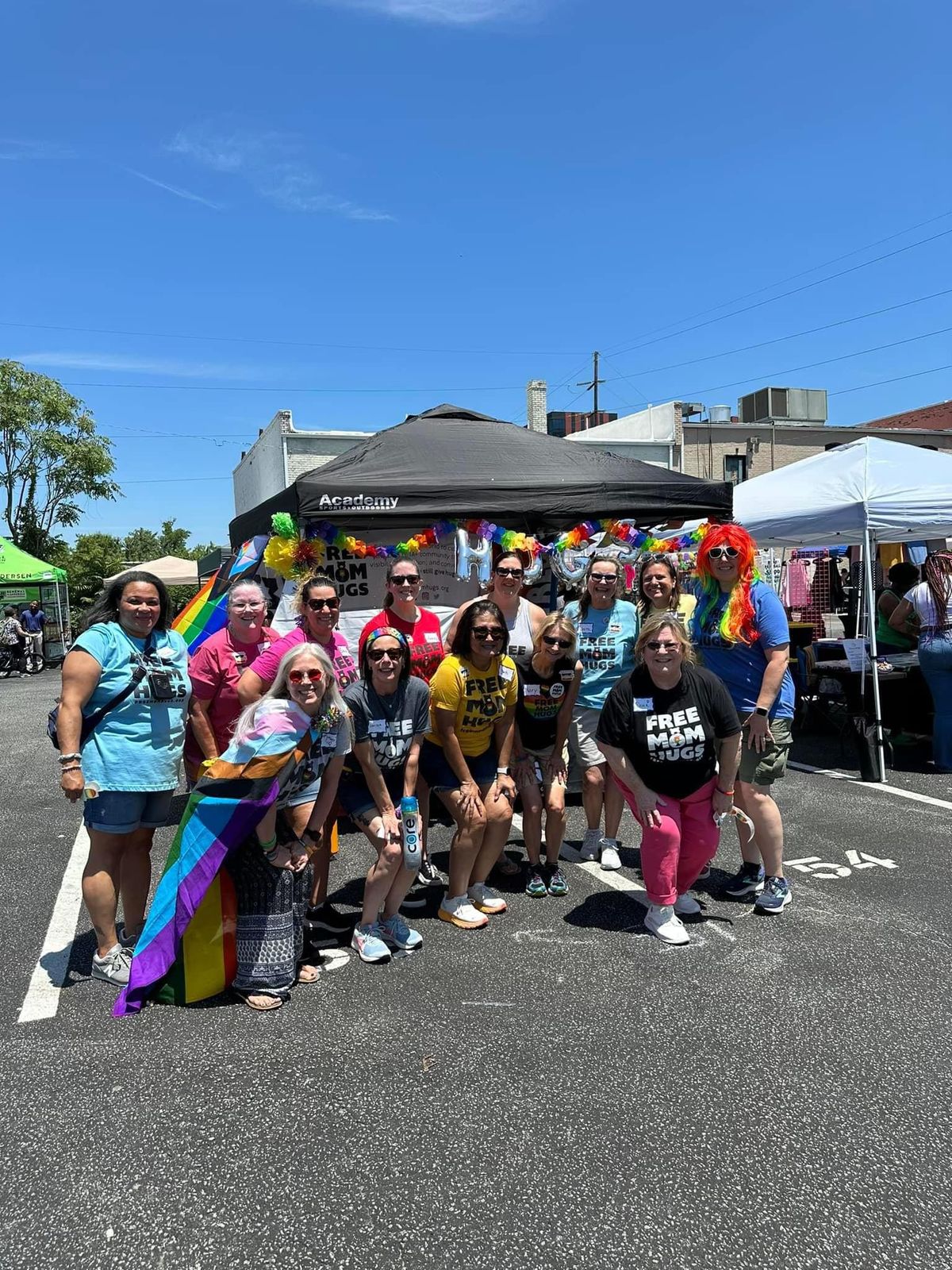 Free Mom Hugs at the 2024 Pride Festival