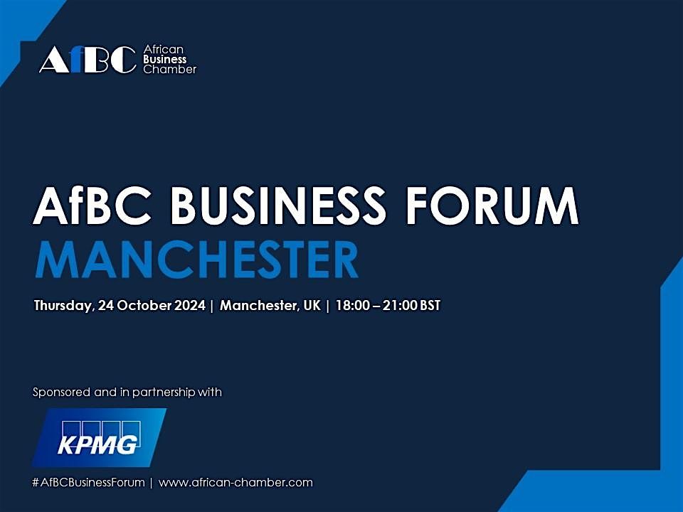 AfBC Manchester African Business Forum