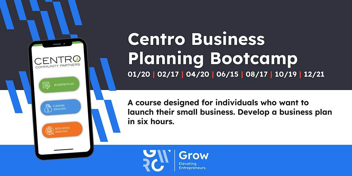 Centro Business Planning Bootcamp