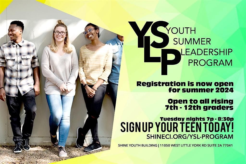 Youth Summer Leadership Program