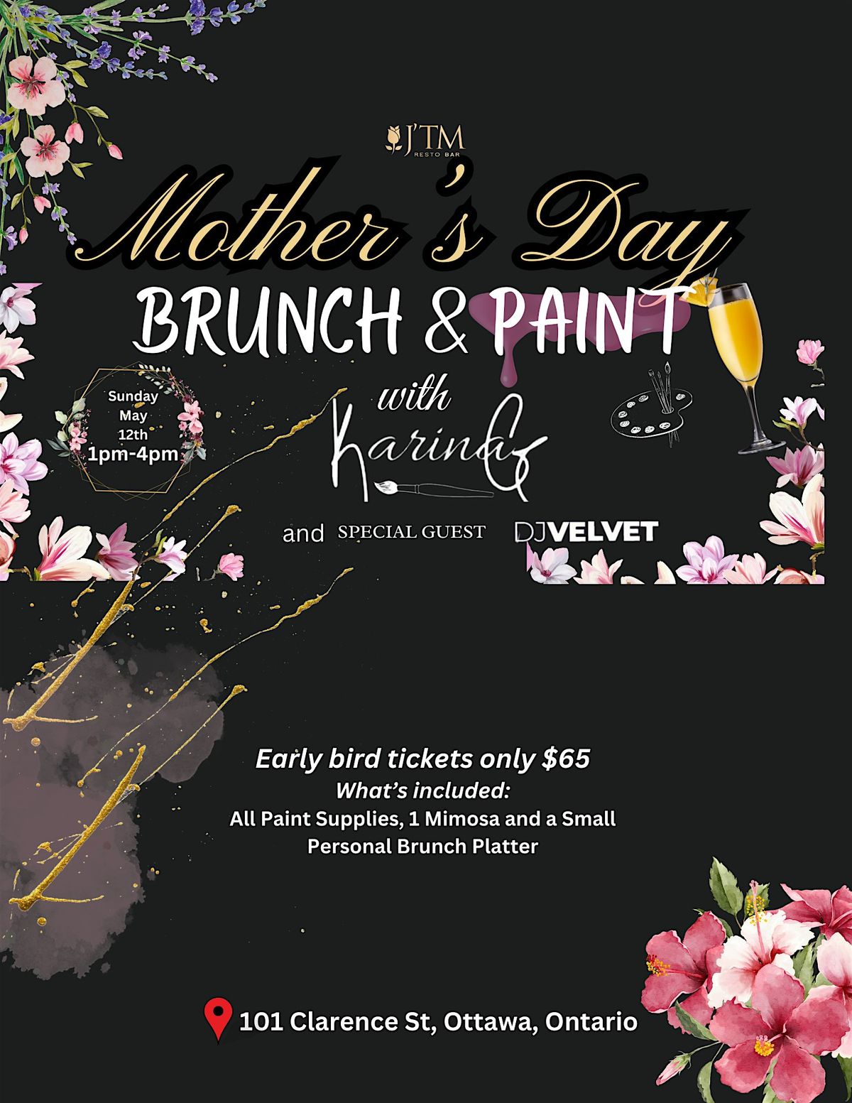 Mother's Day Brunch & Paint with Karina G