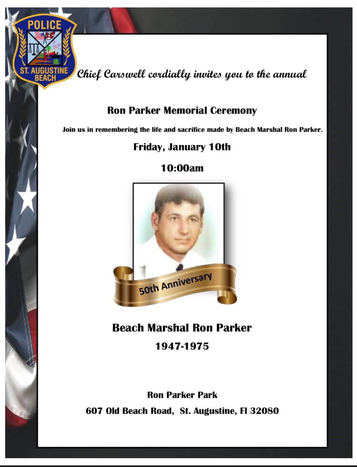 Ron Parker Memorial