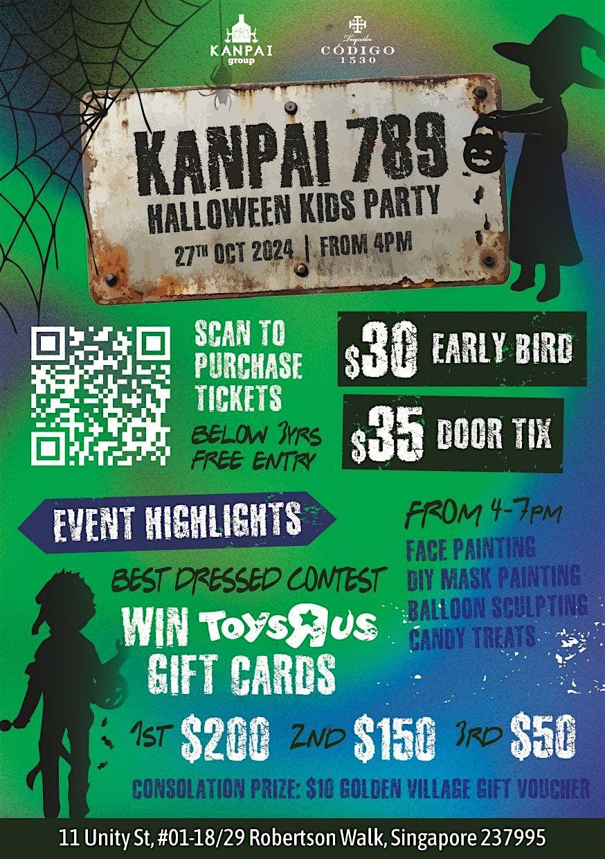 Halloween Kid\u2019s Party @ Kanpai 789