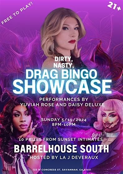 Dirty, Nasty, Drag Bingo Showcase