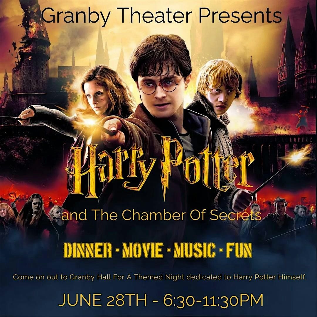 Harry Potter and The Chamber of Secrets Dinner, Movie, Party Night