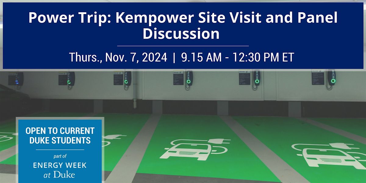 Power Trip: Kempower Site Visit and Panel Discussion