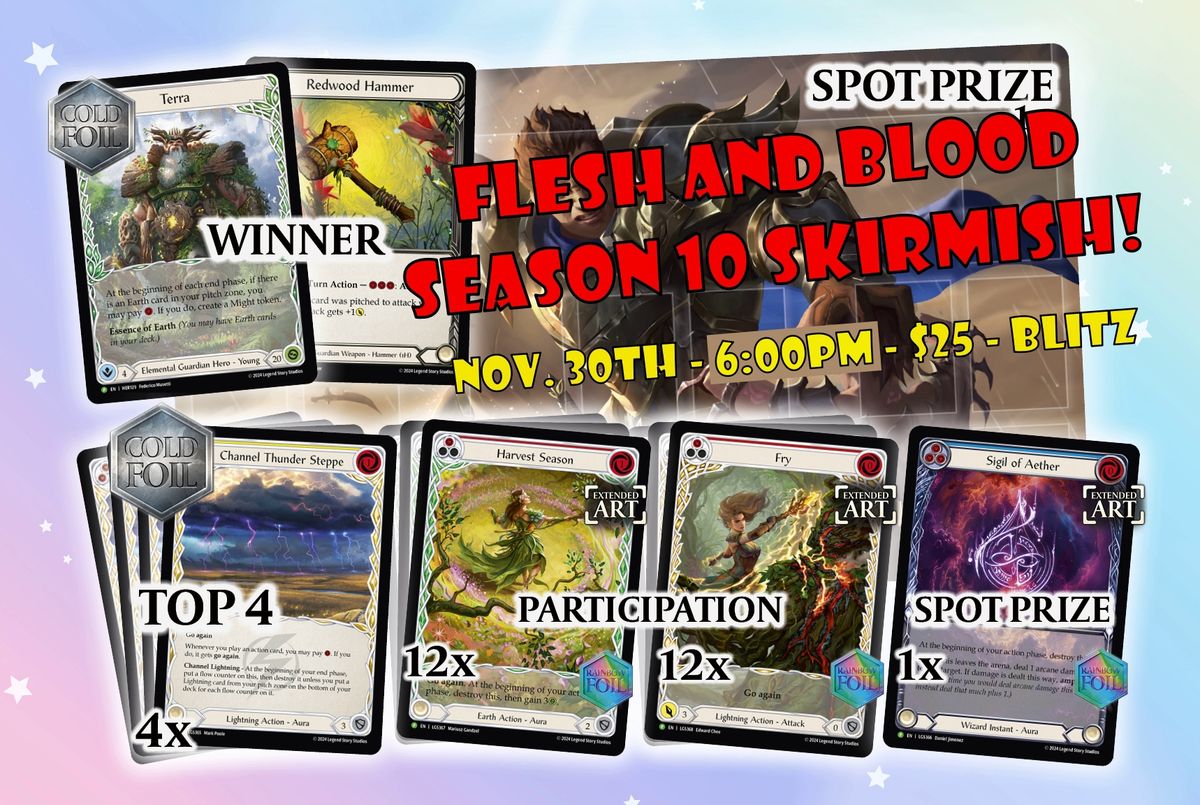 Flesh and Blood Season 10 Skirmish - Blitz Tournament 