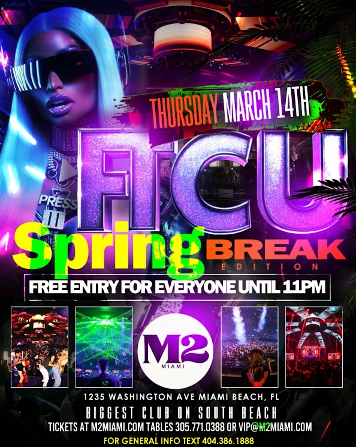 FTCU - SPRING BREAK MANSION PARTY ON SOUTH BEACH [EVERYONE INVITED]