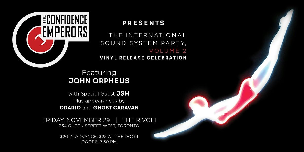 John Orpheus with J3M and appearances from Odario and Ghost Caravan