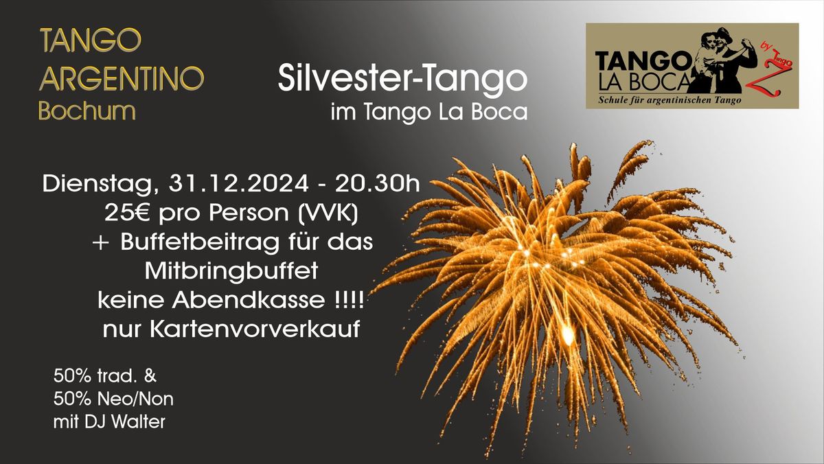 Silvester-Tango Salon im La Boca