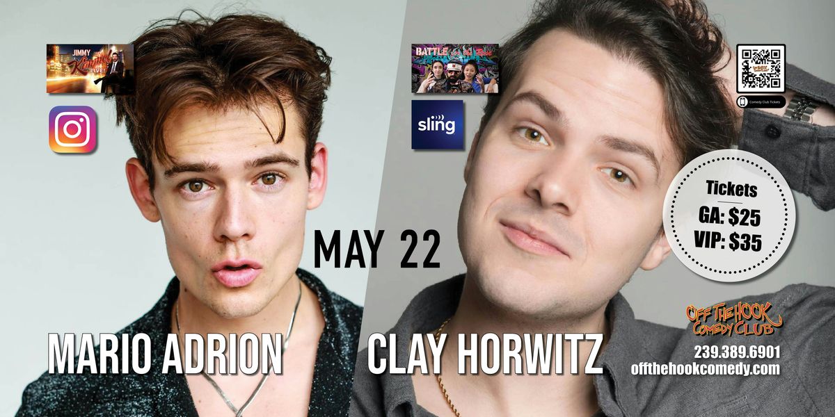 Comedian Mario Adrion & Clay Horwitz Live In Naples, Florida!