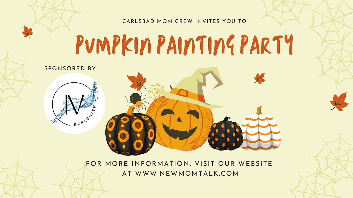 Pumpkin Painting Party