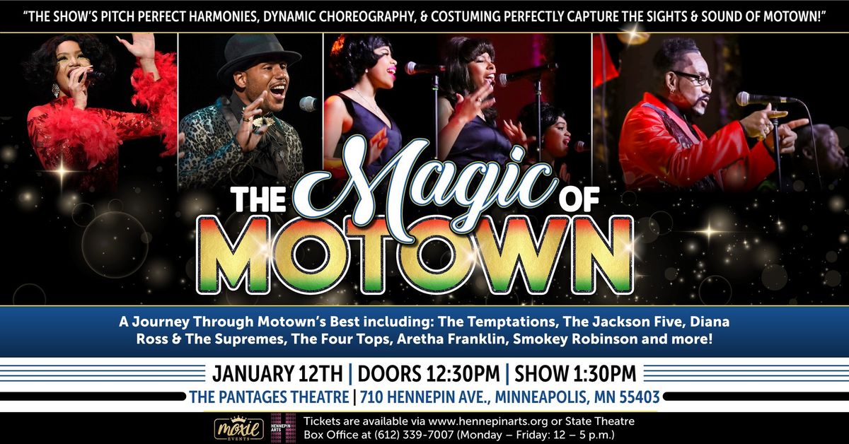 The Magic of Motown - Minneapolis, MN