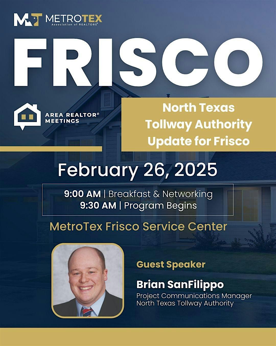 METROTEX FRISCO AREA REALTOR MEETING