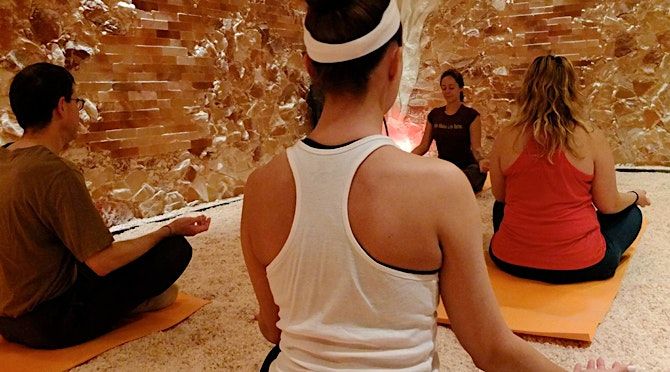 Salt Life Yoga In the Salt Cave