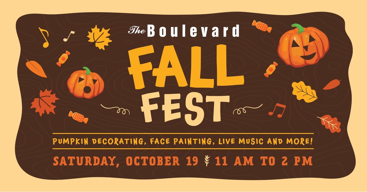 Fall Fest at The Boulevard 