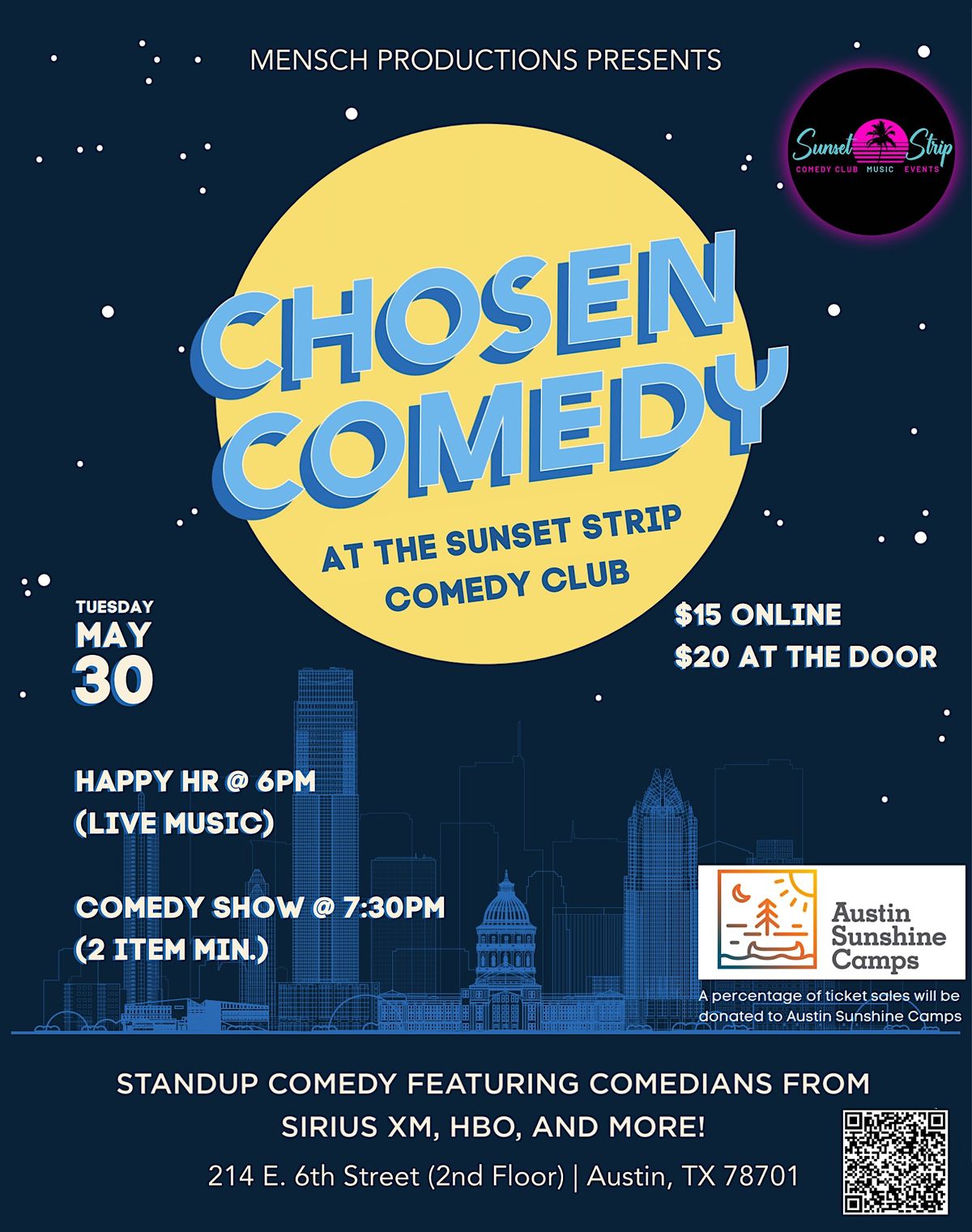Chosen Comedy- A Live Standup Comedy Show