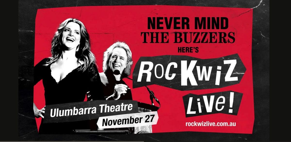 Never Mind The Buzzers, here's RocKwiz LIVE in Bendigo!!