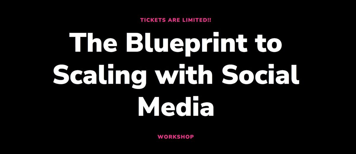 The Blueprint to Scaling with Social Media