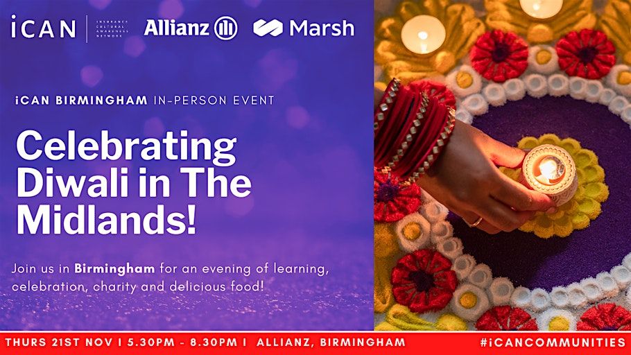 iCAN Birmingham & Allianz - Celebrating Diwali in The Midlands!