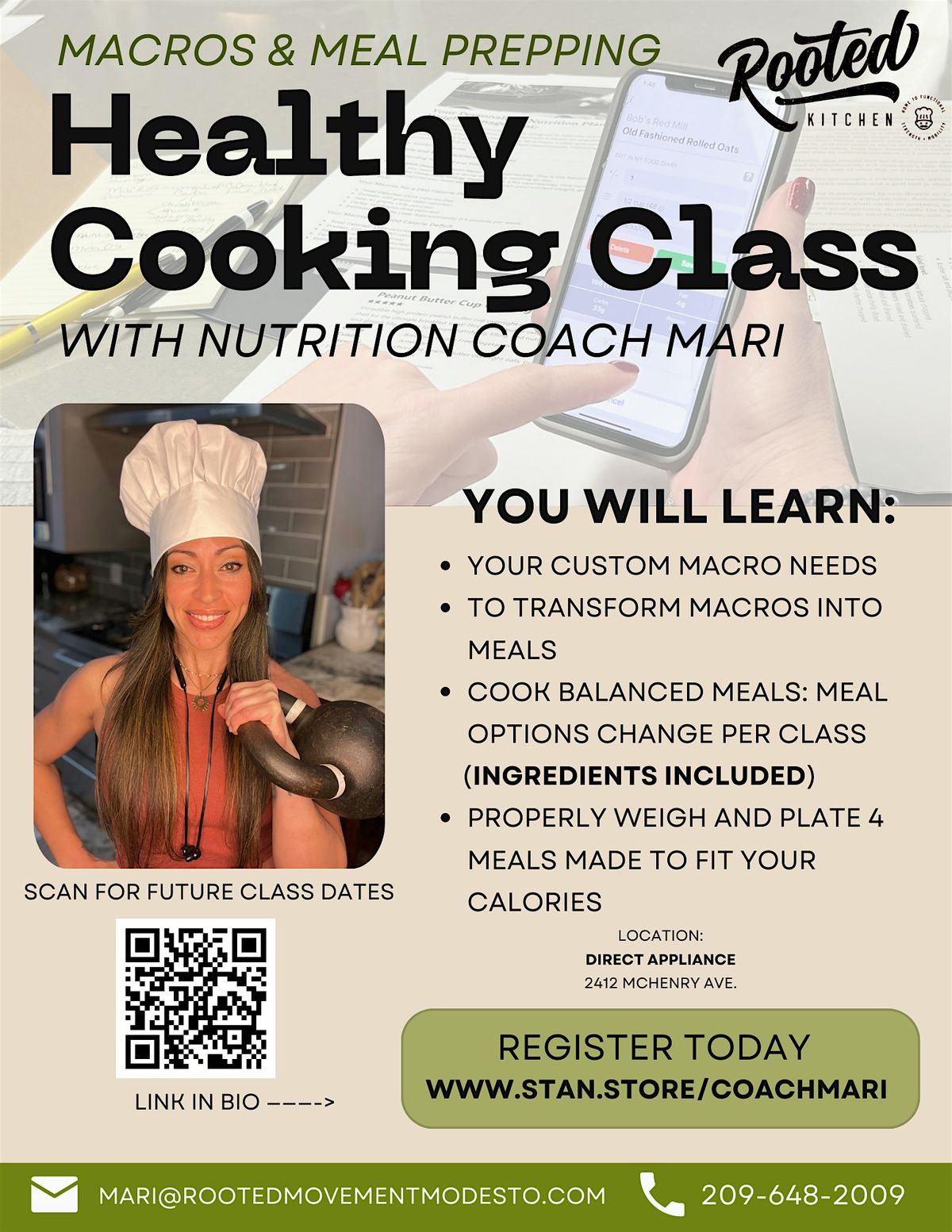 Nutrition & Cooking Class
