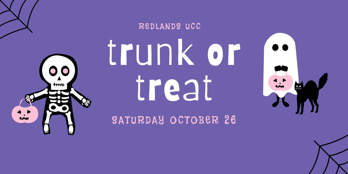 Redlands United Church of Christ Trunk or Treat 2024