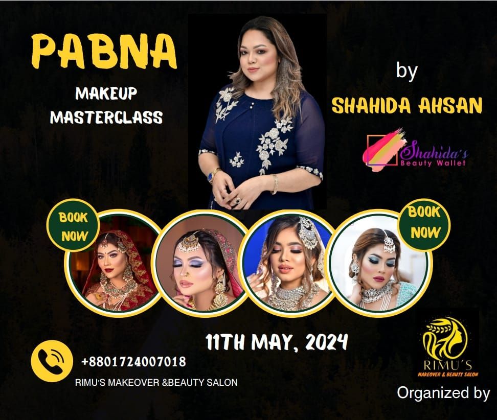 Pabna Makeup Master\u2019s Class