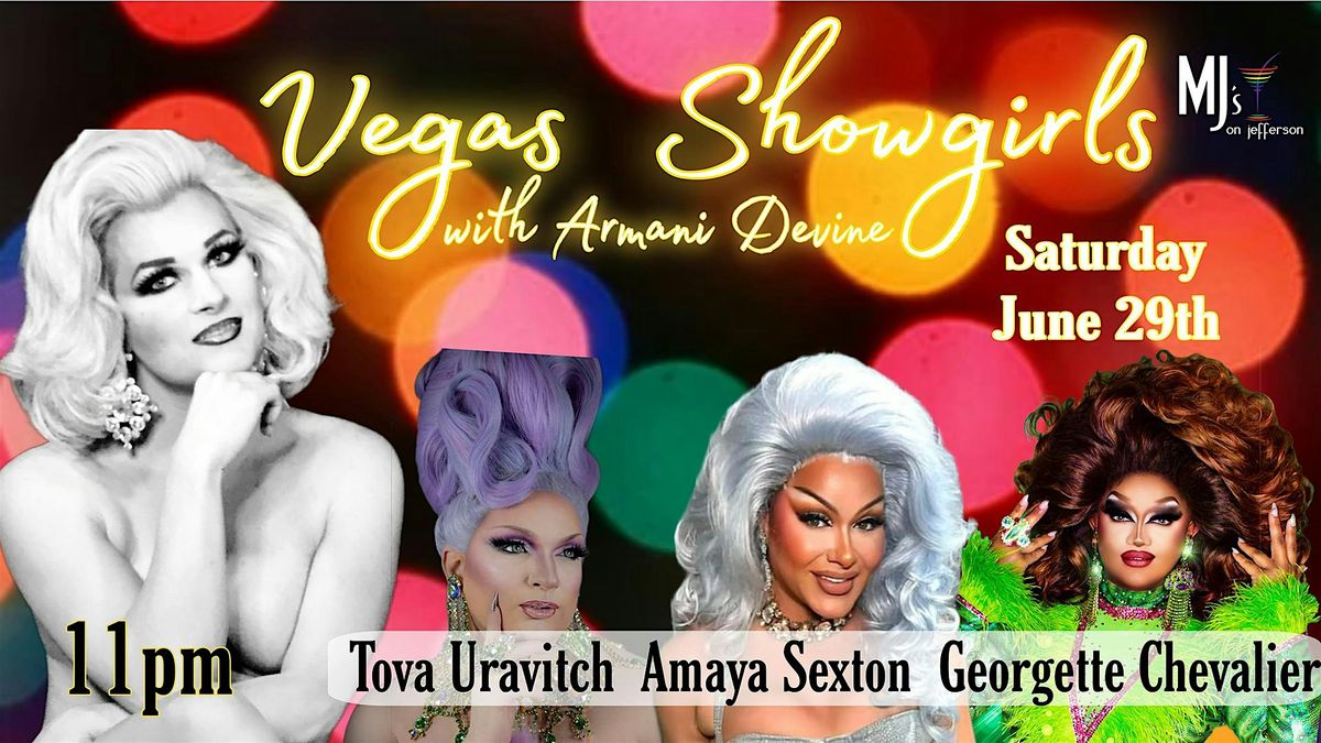 Vegas Showgirls with Armani Devine