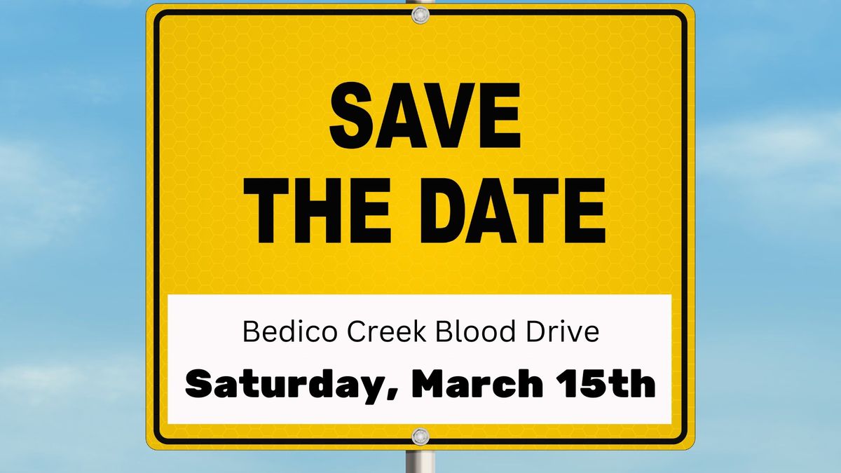 Bedico Creek Blood Drive 