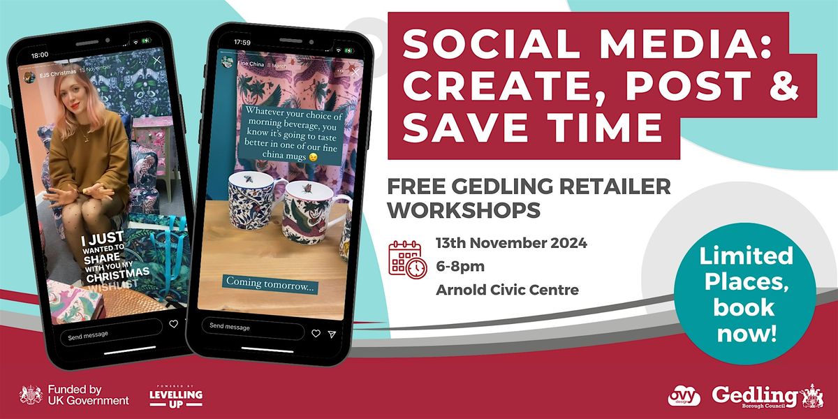 SOCIAL MEDIA: CREATE, POST & SAVE TIME