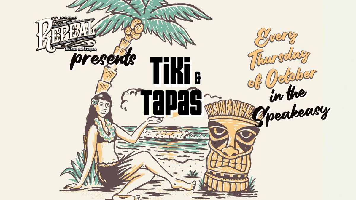 Tiki & Tapas in the Speakeasy