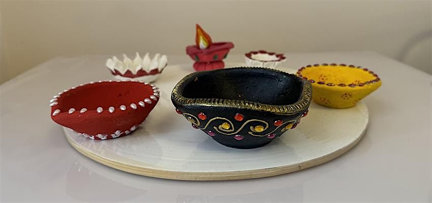 Children and adult's workshop | Diya art\/Tea-light with artist Madhu Khanna