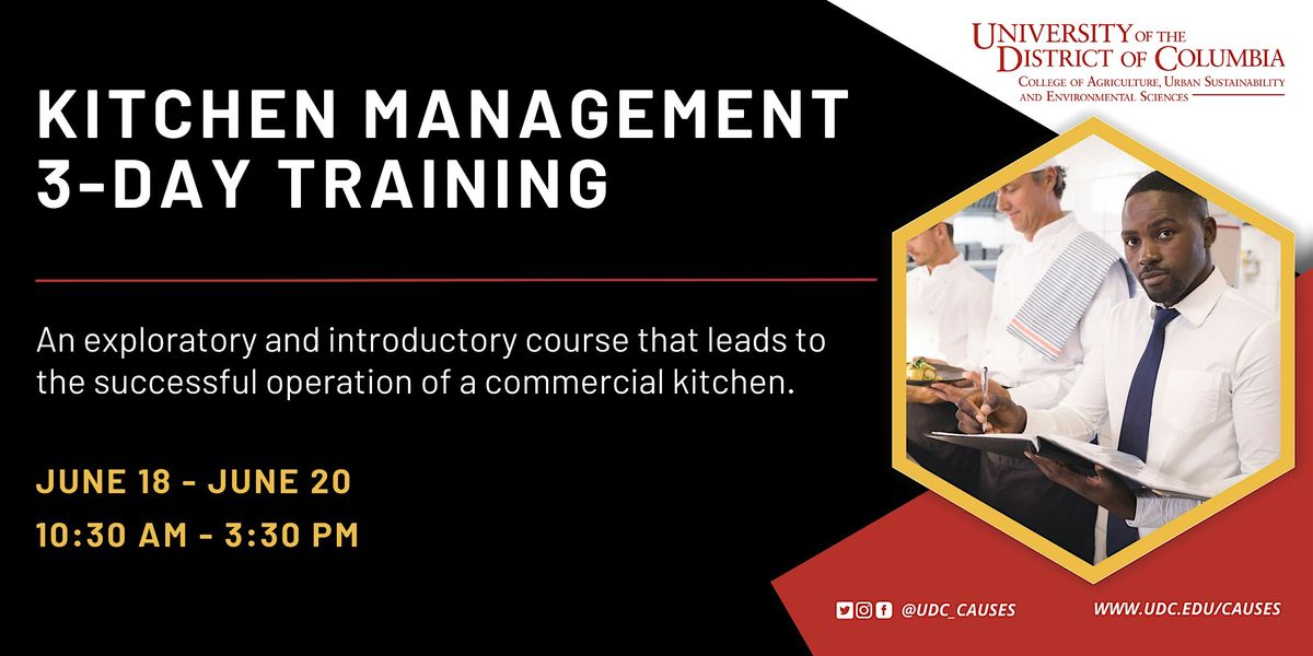 Kitchen Management Training