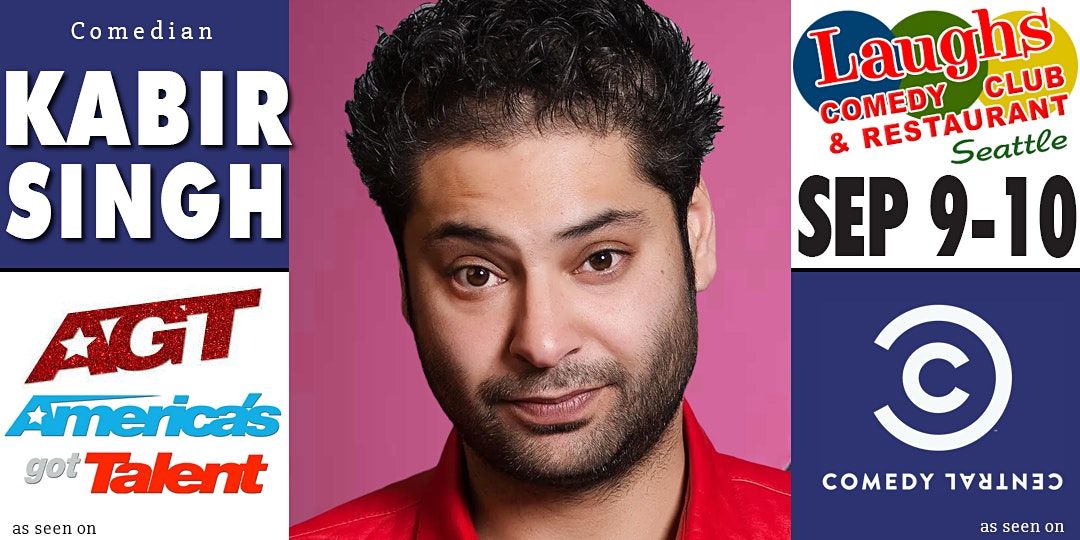 Comedian Kabir Singh from America's Got Talent