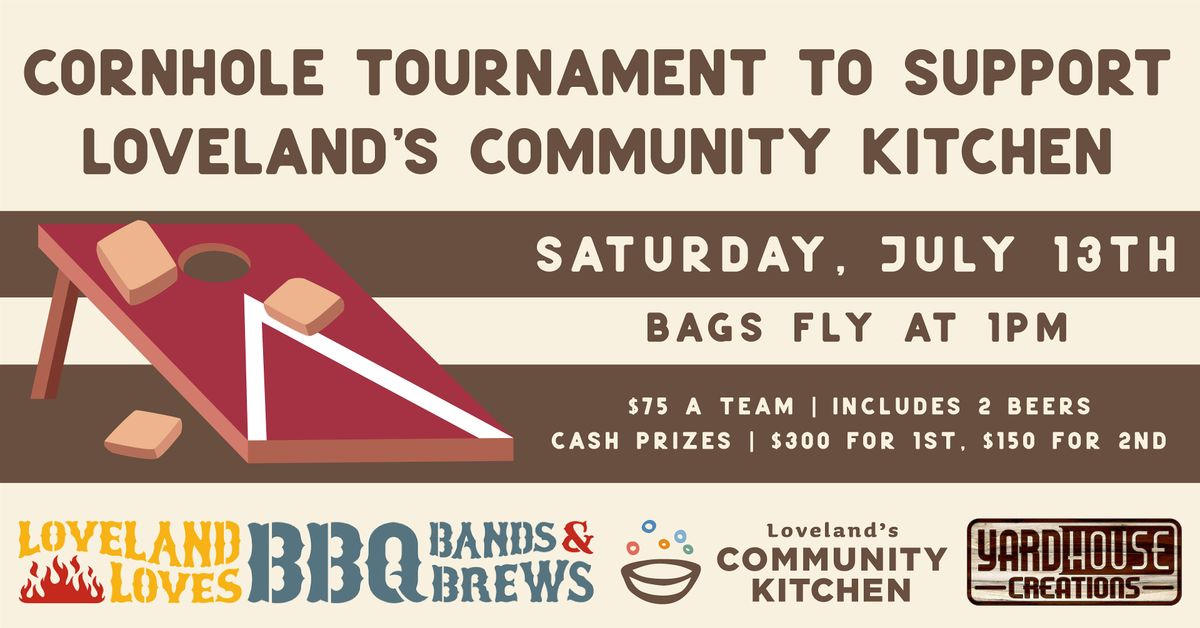 Cornhole Tournament to Support Loveland's Community Kitchen