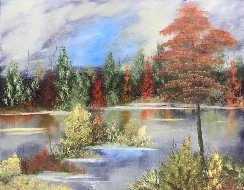 Let's Paint 'Lake of the Woods' in Niagara Falls!