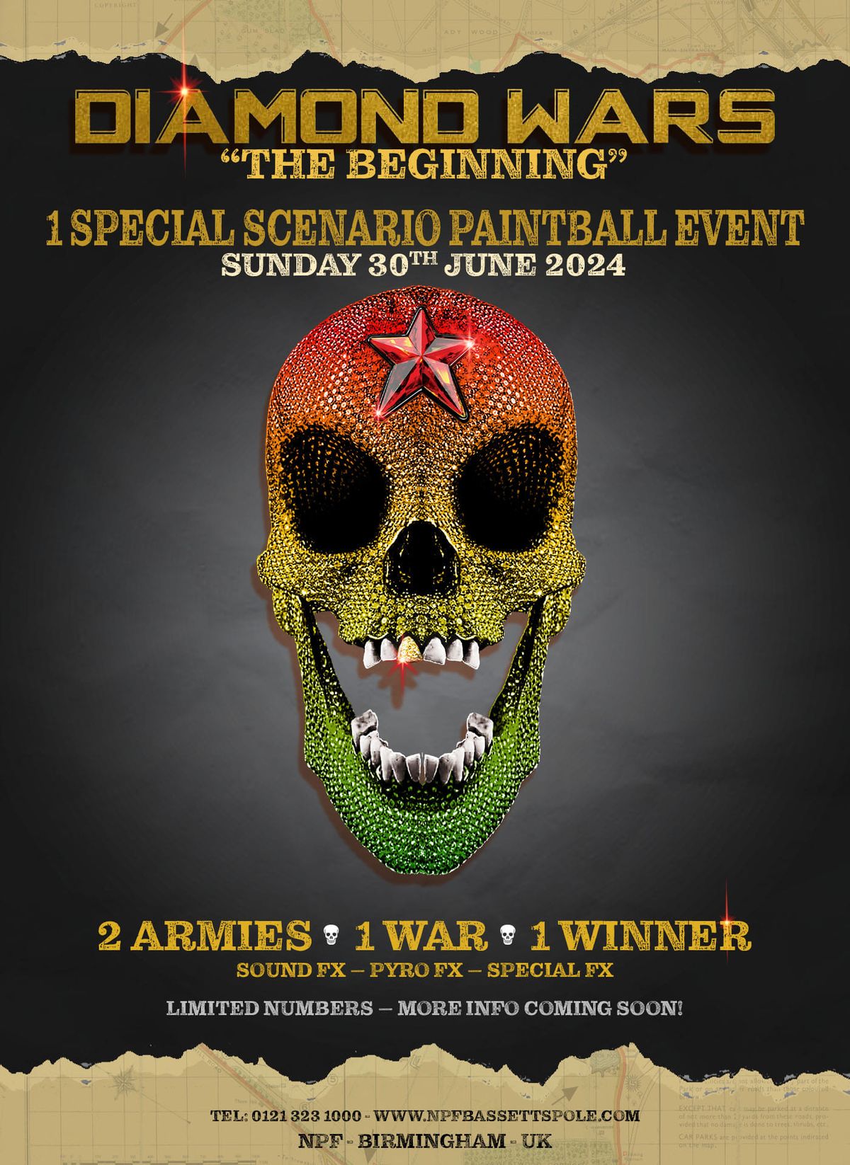 DIAMOND WARS 2024 SCENARIO PAINTBALL EVENT 