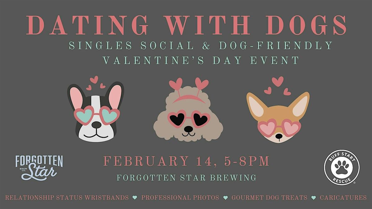 Dating with Dogs: Singles Social & Valentine's Day Fundraising Event