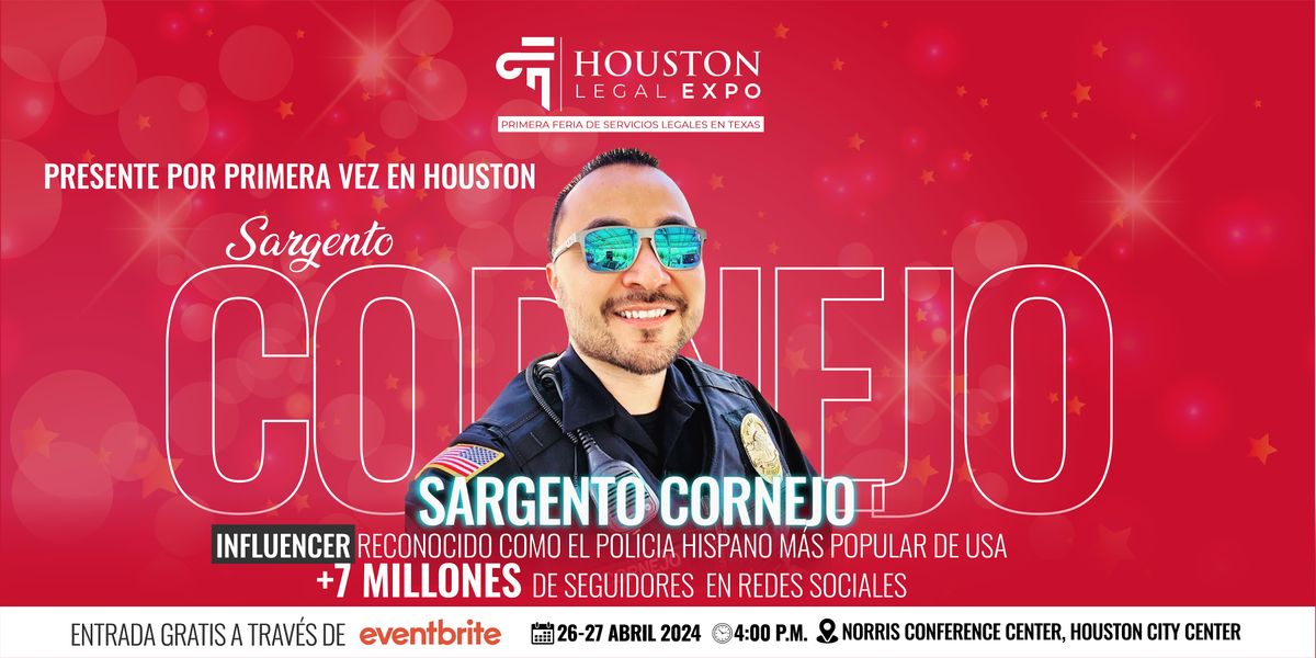 SARGENTO CORNEJO EN HOUSTON. CONFERENCIA "CASOS POLICIALES DE IMPACTO"