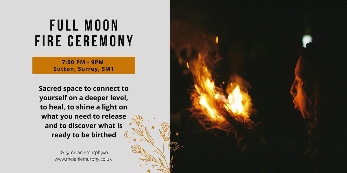 November - Full Moon Fire Ceremony with Breathwork & Movement