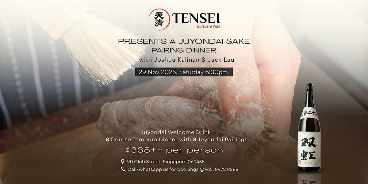 Juyondai Sake Pairing Dinner